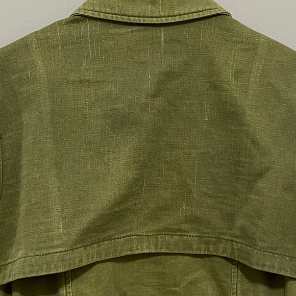 Anthropologie Women's Belted Military Style Jacket, Medium - Picture 16 of 16